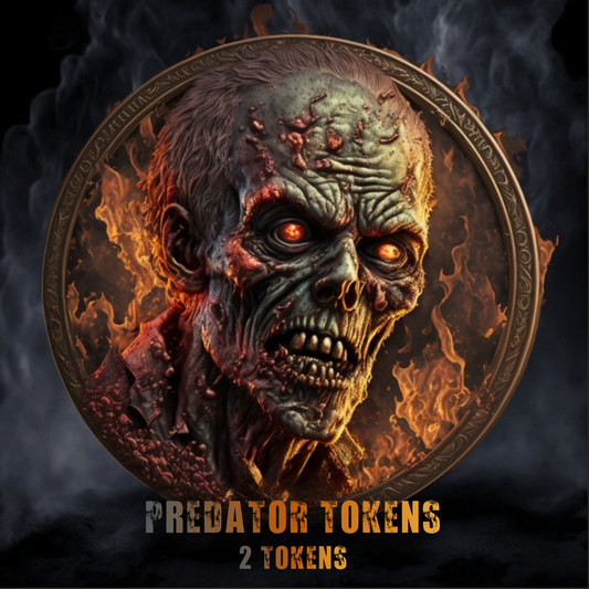PREDATOR TOKENS x 2