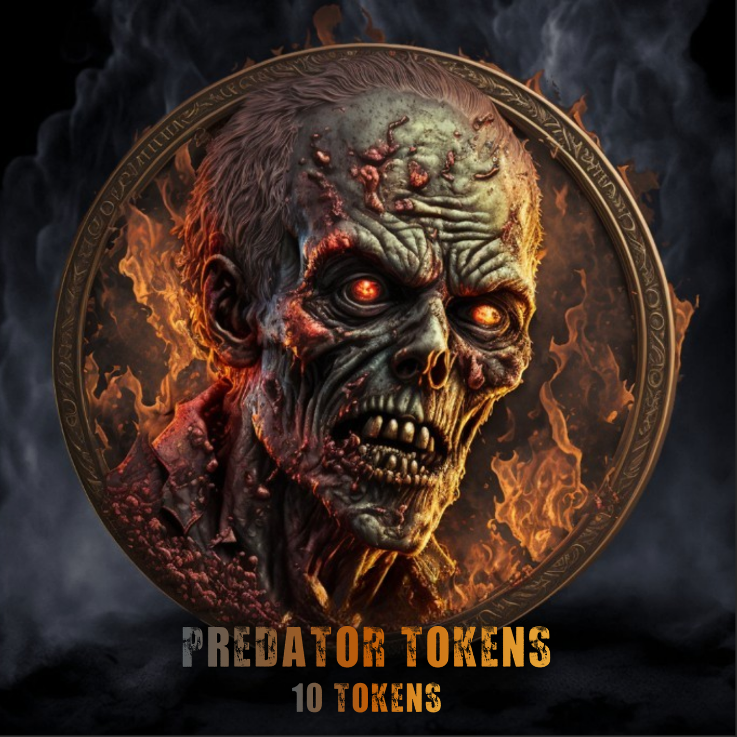 PREDATOR TOKENS x 10