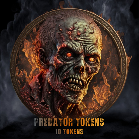 PREDATOR TOKENS x 10